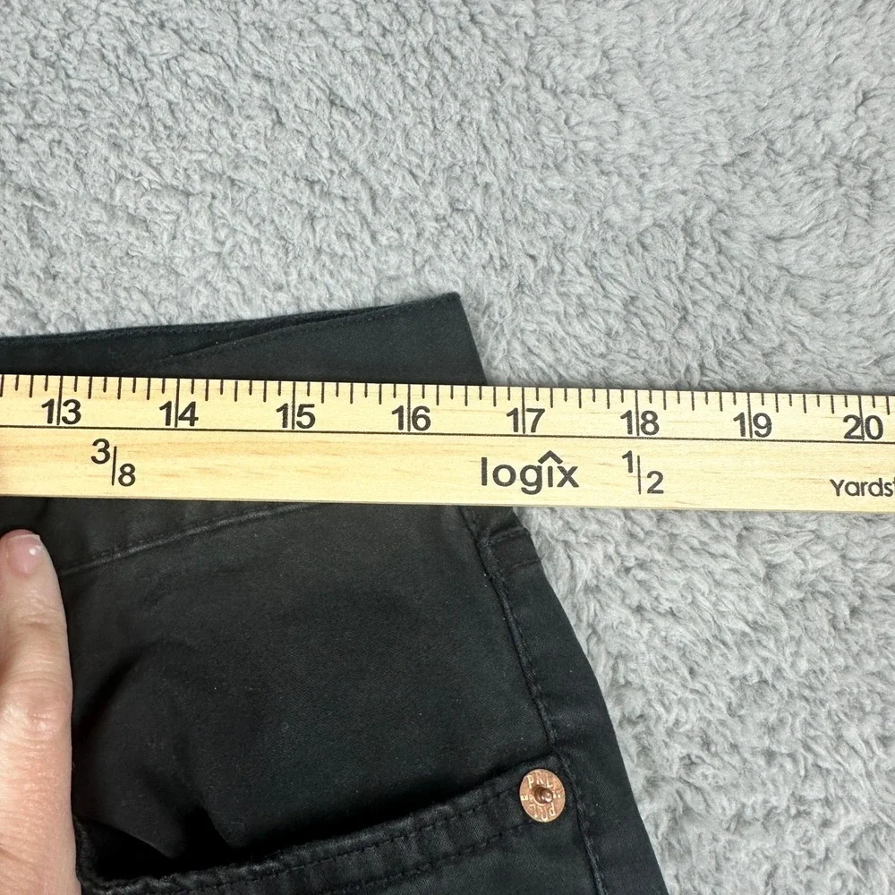 Polo Ralph Lauren Vintage 750 Bootcut Pants Men 33x32 (Fits 33x29) Black Stretch